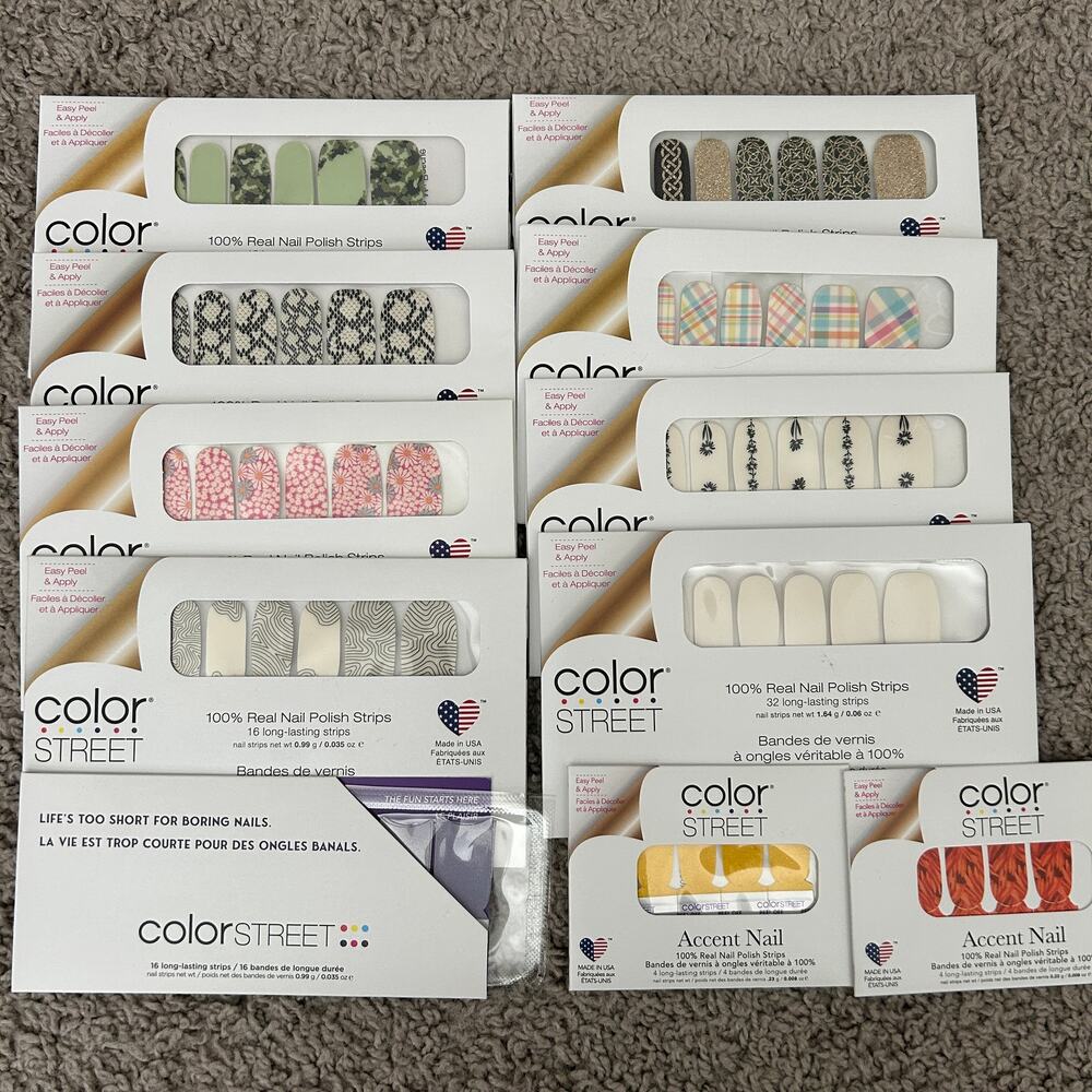 Color Street Nail Strip Bundle
